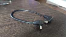 Кабель  Mini USB - Type-C 30mm