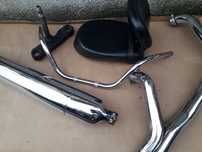 xvs  1300 midnight star wydech oparcie kufry