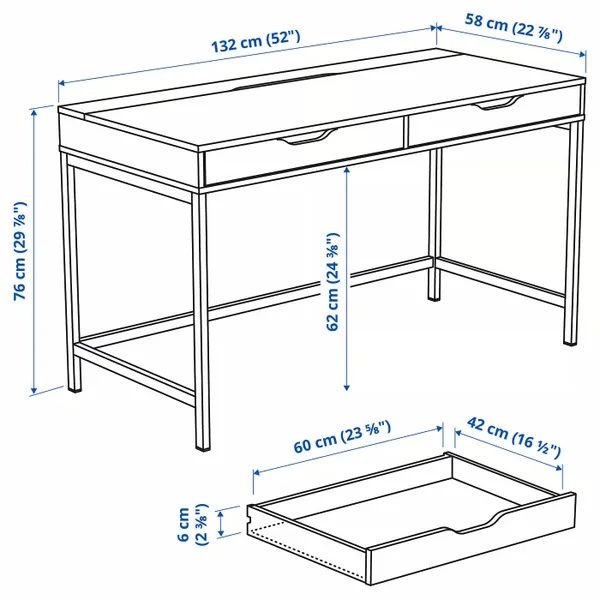 Письмовий стіл Ikea Alex