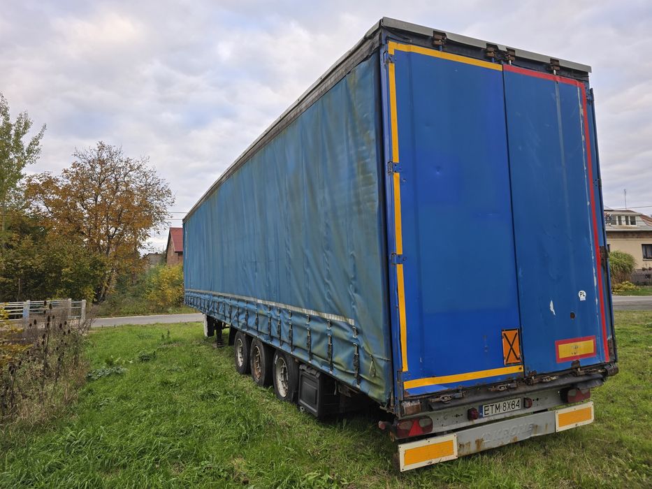 naczepy  Fliegl SDS350 Krone SDP 27 firanka podnoszona mega
