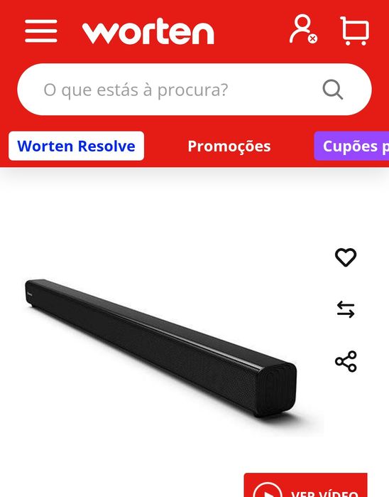 Soundbar hisense como nova