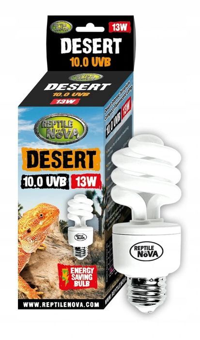 Żarówka Uvb Nova Reptile 10.0 10% 25W Pustynna