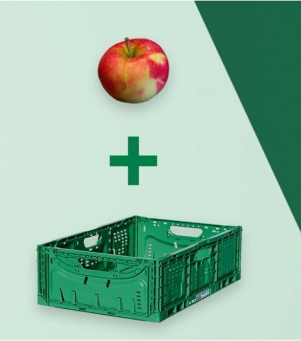 Caixas plásticas desmontáveis