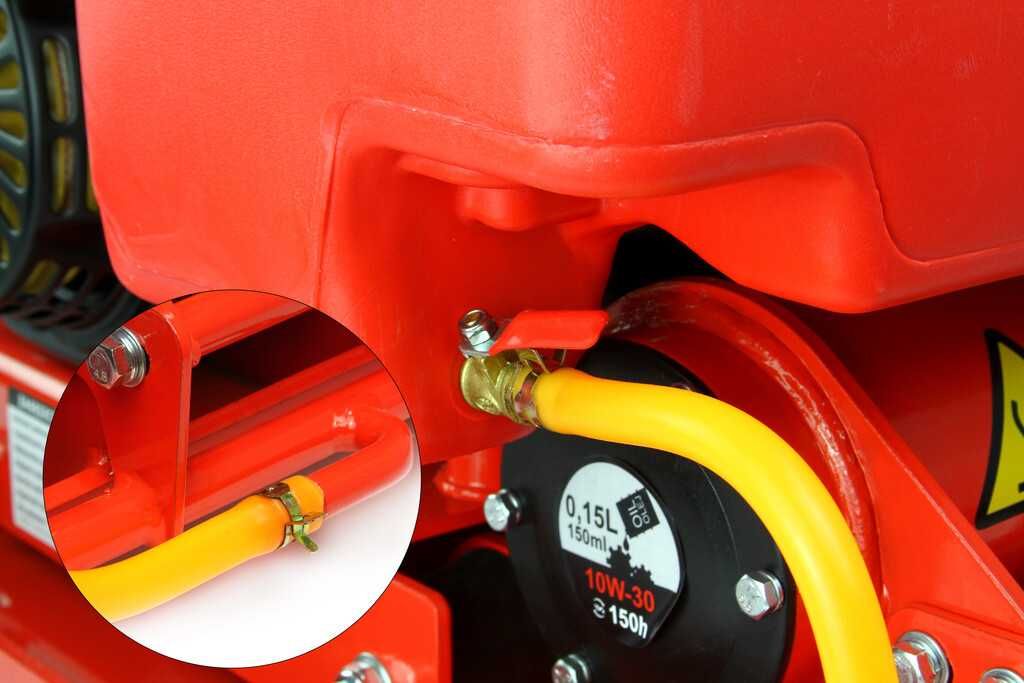 Zagęszczarka płytowa spalinowa wibrator ubijak do ziemi MP-110 +guma