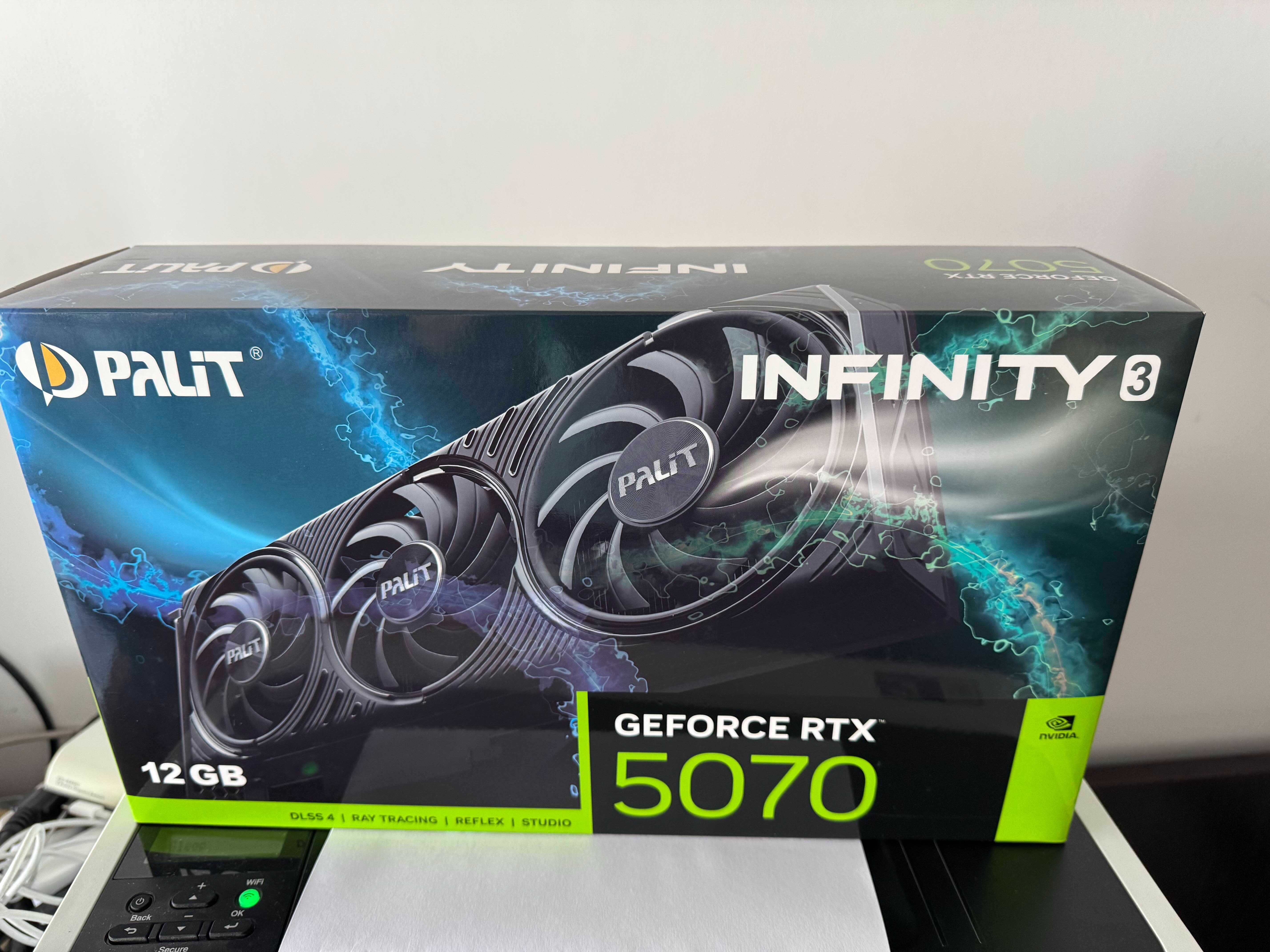 NVIDIA RTX 5070 Palit Infinity 3 12Gb GDDR7 DLSS4