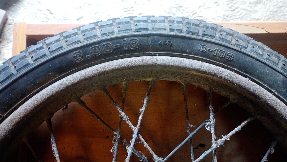 Koło WSK 18" kompletne