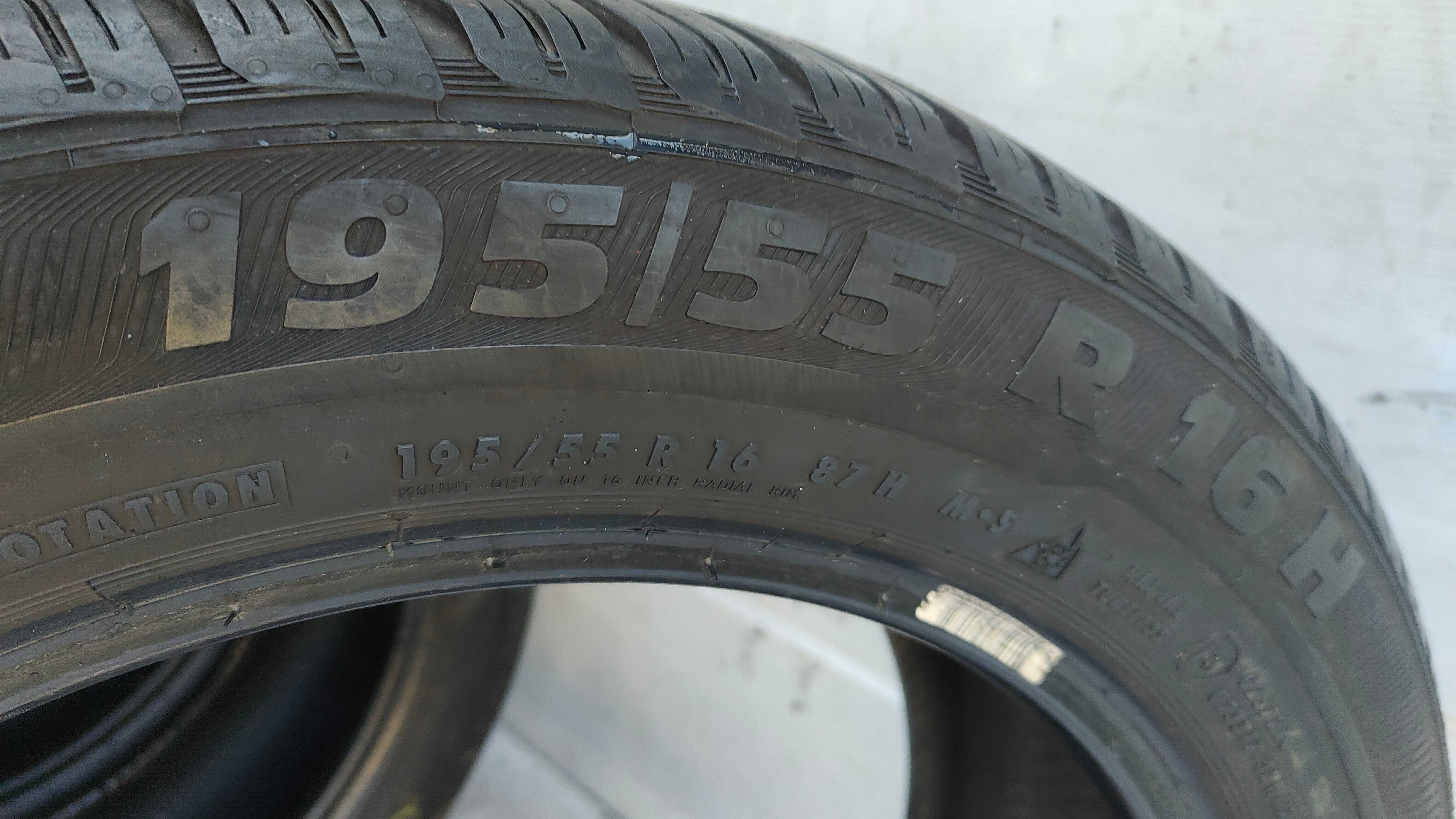 Opony Zimowe 195/55/16 Semperit 4szt