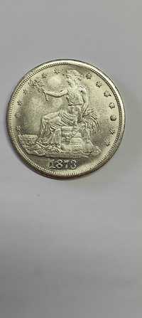 One Dollar 1873, marca S, Estados Unidos da América