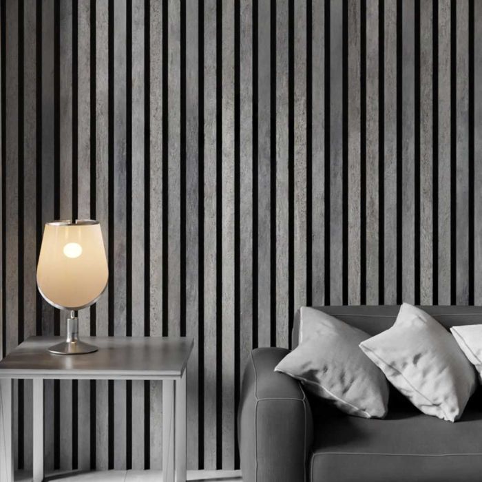 Kamienne panele akustyczne, lamele ścienne, sufit, panele wygłuszające