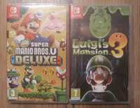 Luigi's Mansion 3 + New Super Mario Bros U Deluxe - gry Switch