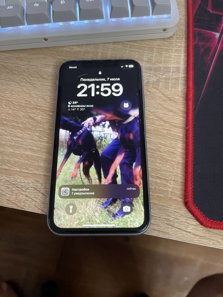 Iphone XR,батарея 100 відсотків.