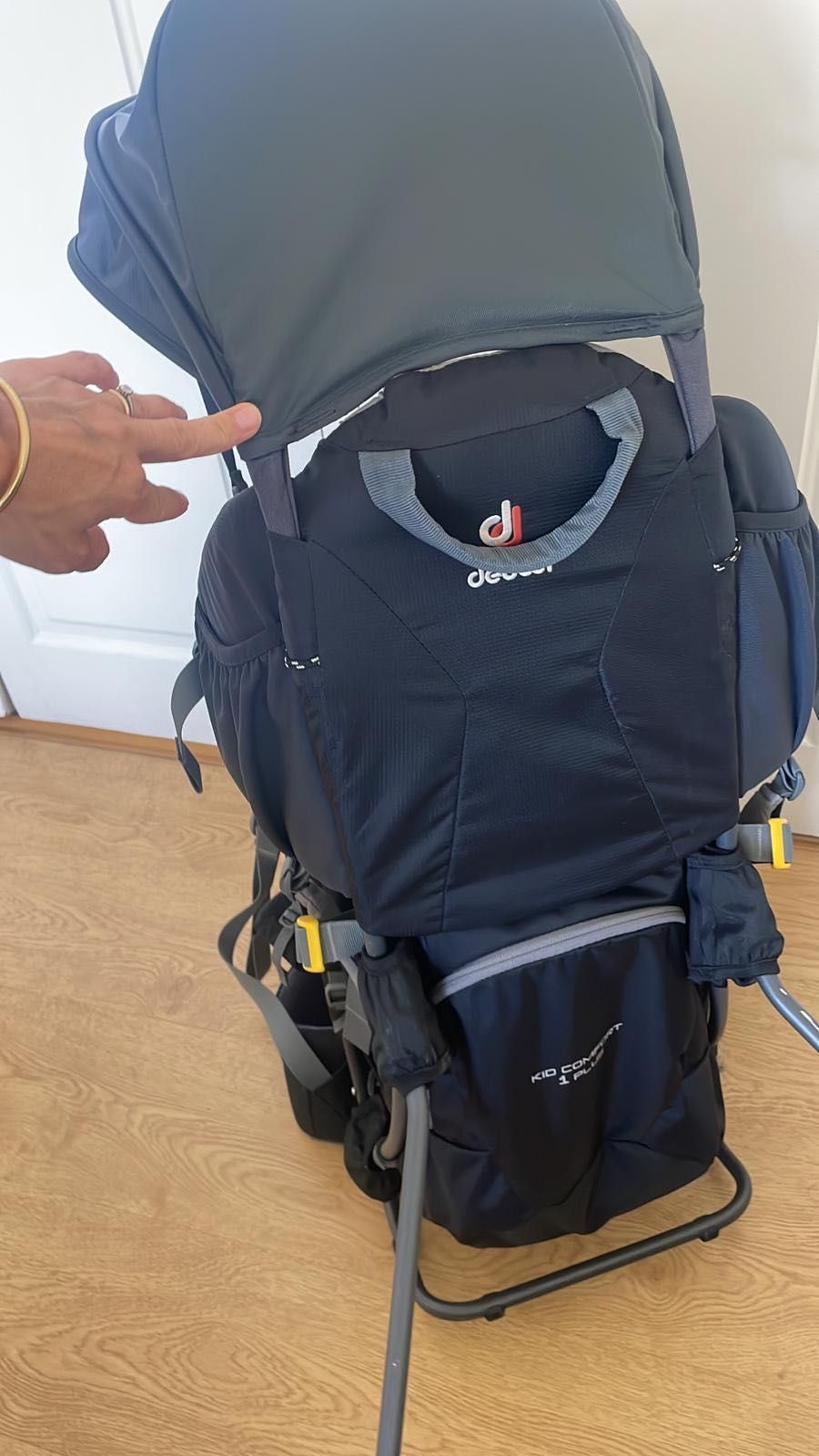 Mochilla porta-bebé/ kids backpack DEUTER KID COMFORT 1 PLUS+raincover