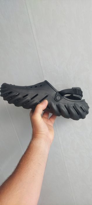 Чоловічі сабо CROCS ECHO CLOG BLACK 44  Оригінал!