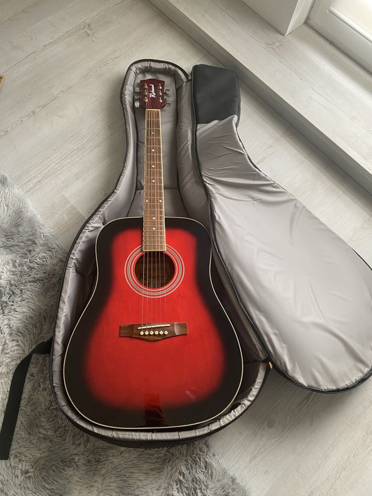 Gitara akustyczna 4/4 richwood + pokrowiec