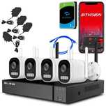 Zestaw 4 kamer do monitoringu WiFi BLOW BL-W5BP4/WiFi/1TB
