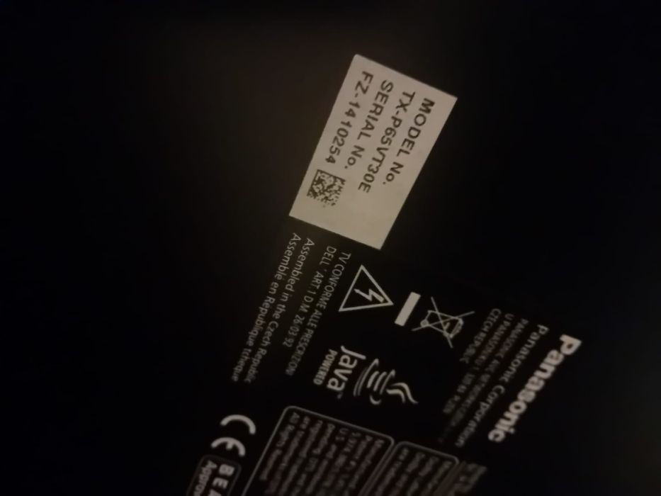 Telewizor plazma panasonic 65 cali