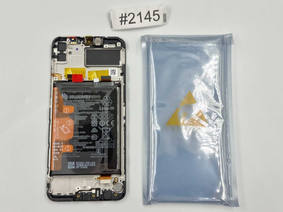 Huawei Y6P Service Pack Nowy Oryginalny Wyświetlacz + Bateria #2145