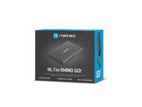 Obudowa na dysk HDD/SSD Natec RHINO Go USB 3.0 2.5" SATA czarna FV