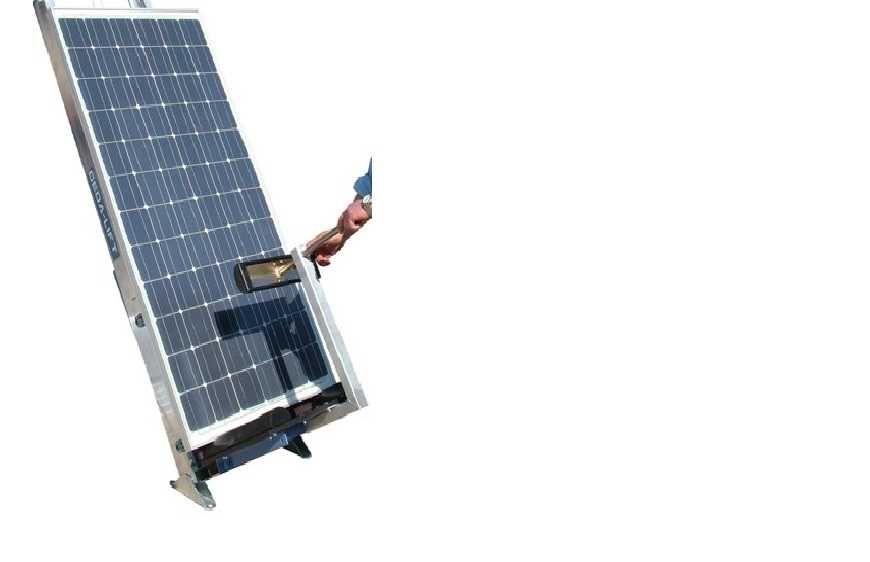 Platforma drabiny do solarów paneli fotowoltaicznych GEDA BOCKER