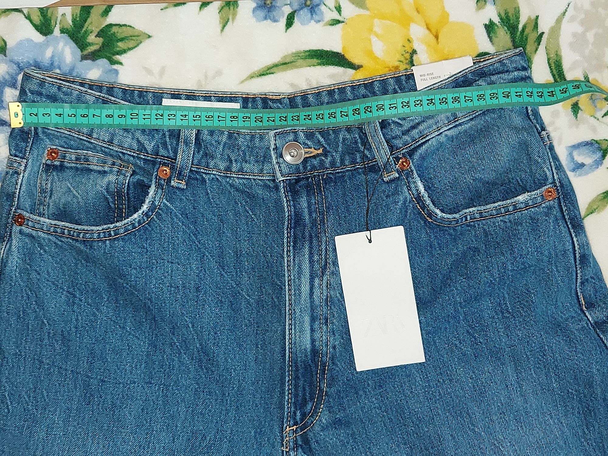 Джынсы багги zara женские