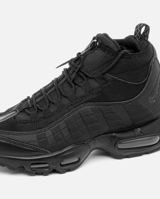 Мужские зимние кроссовки Nike Air Max 95 Sneakerboot "Black" 40-45