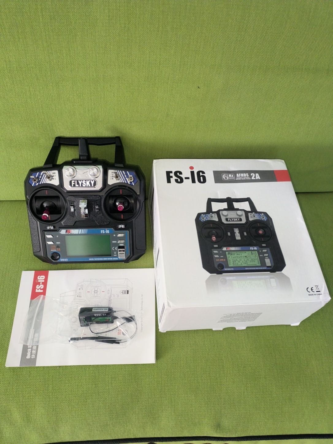 Радіо апаратура Fly Sky I6 + приймач FS IA6B 6 канальний