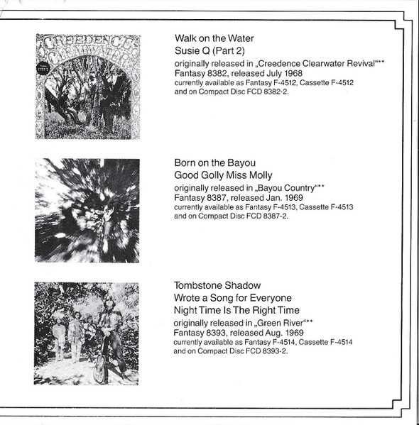 Creedence Clearwater Revival - Chronicle - Vol.1