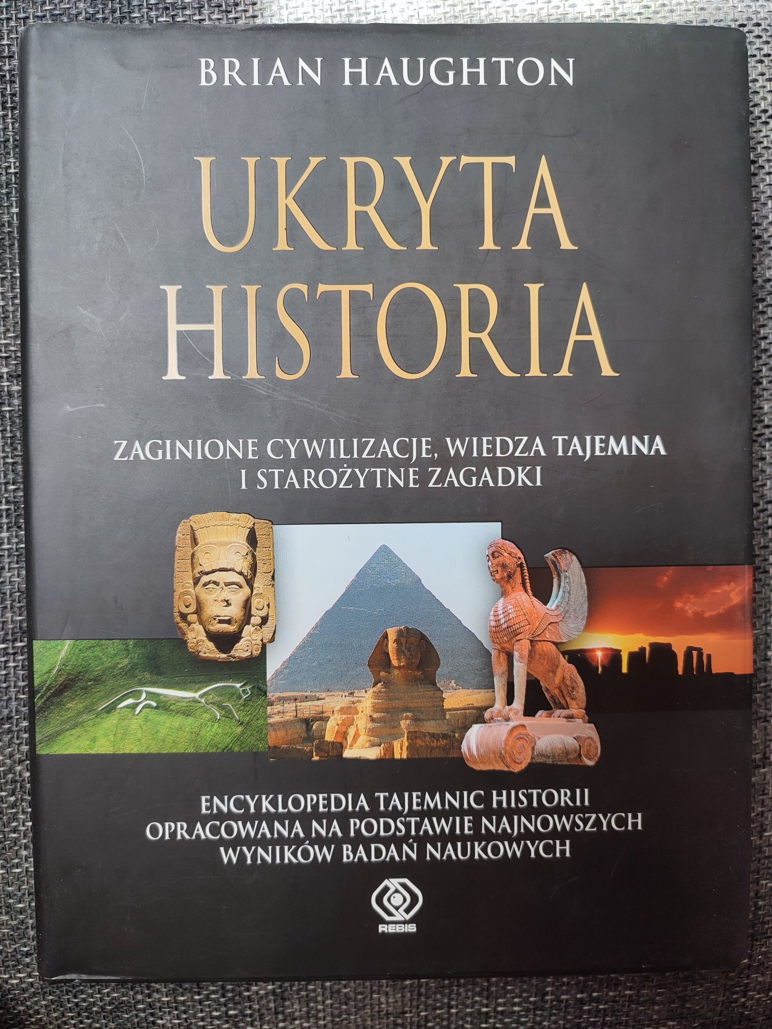 Ukryta historia Brian Haughton książka encyklopedia tajemnic historii