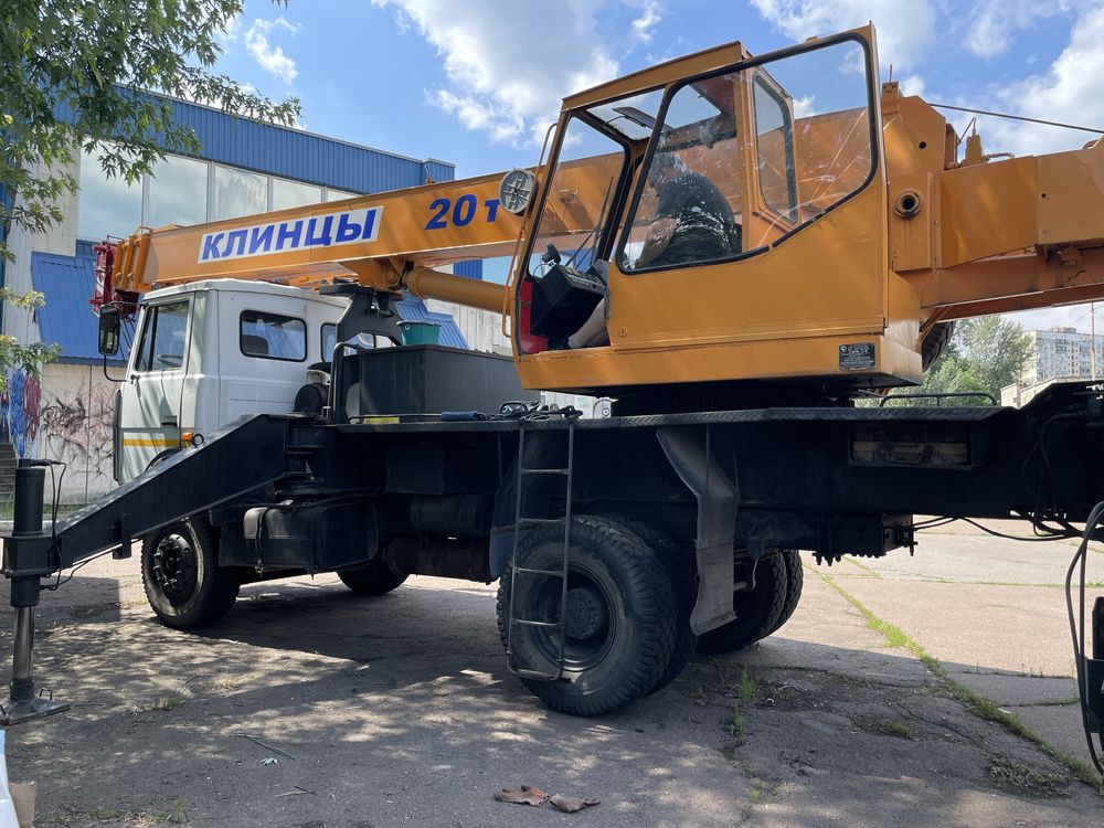 Продається автокран КС 45719-3-2 «КЛИНЦЫ 20т» 2010 року на базі МАЗ