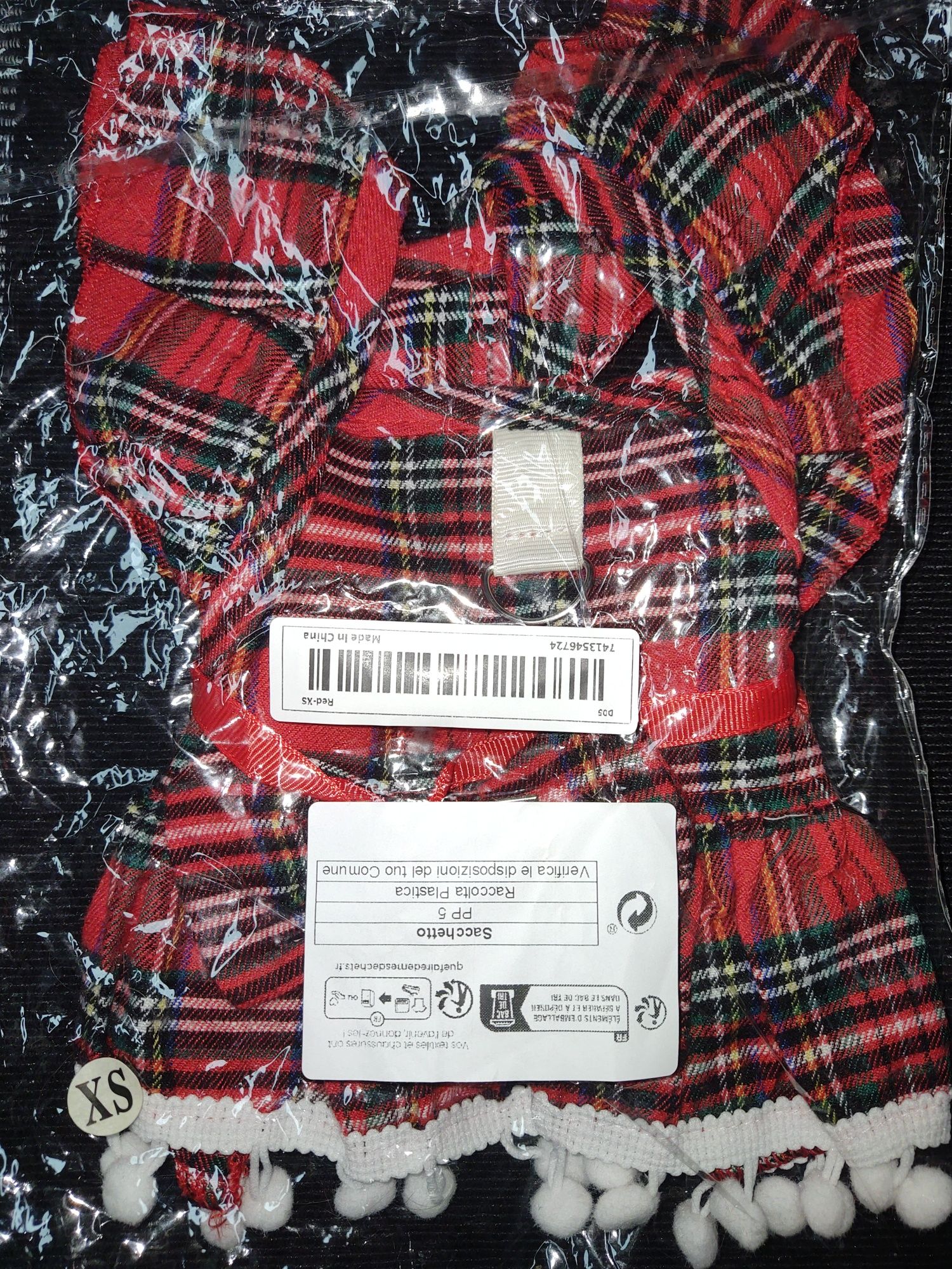Vestido para cadelinha raça pequena