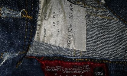 Джинсы Levis Левайс 501 размер W28