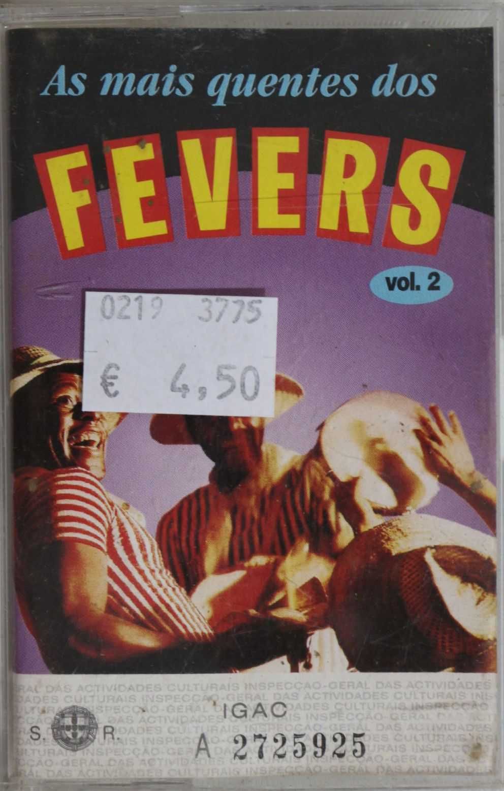 Cassete de Música "As Mais Quentes do Fevers" - Vol. 2