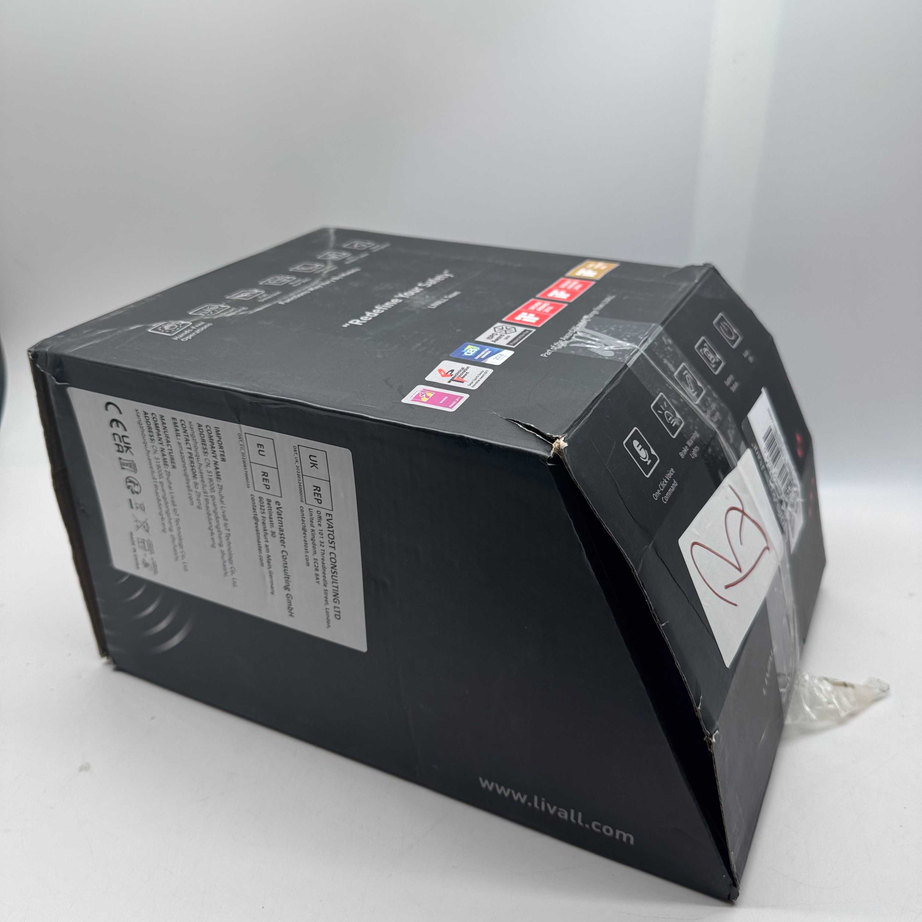 Livall BH60SE Neo Kask Rowerowy Biało-Czarny rozmiar. M/L 55-61cm