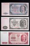 Banknot 20 zł, 50 zł, 100 zł 1948 Kopie
