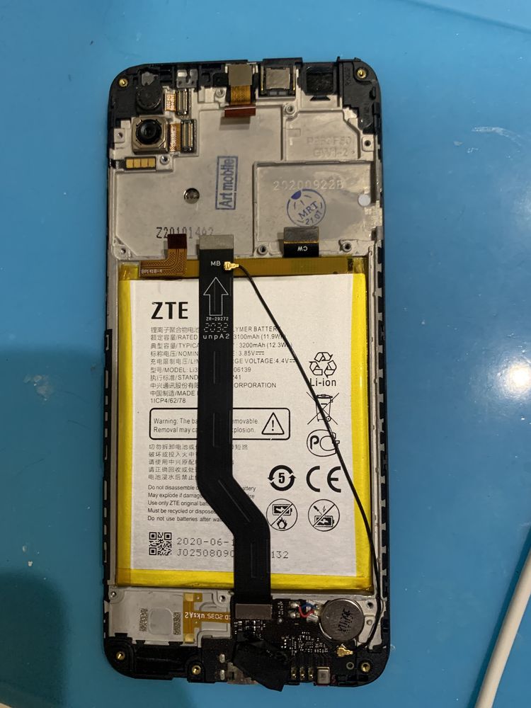 ZTE Blade A51 Lite разборка