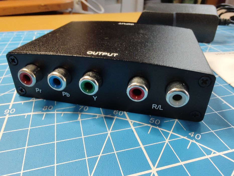 Konwerter YPbPr na HDMI do retro - idealny stan