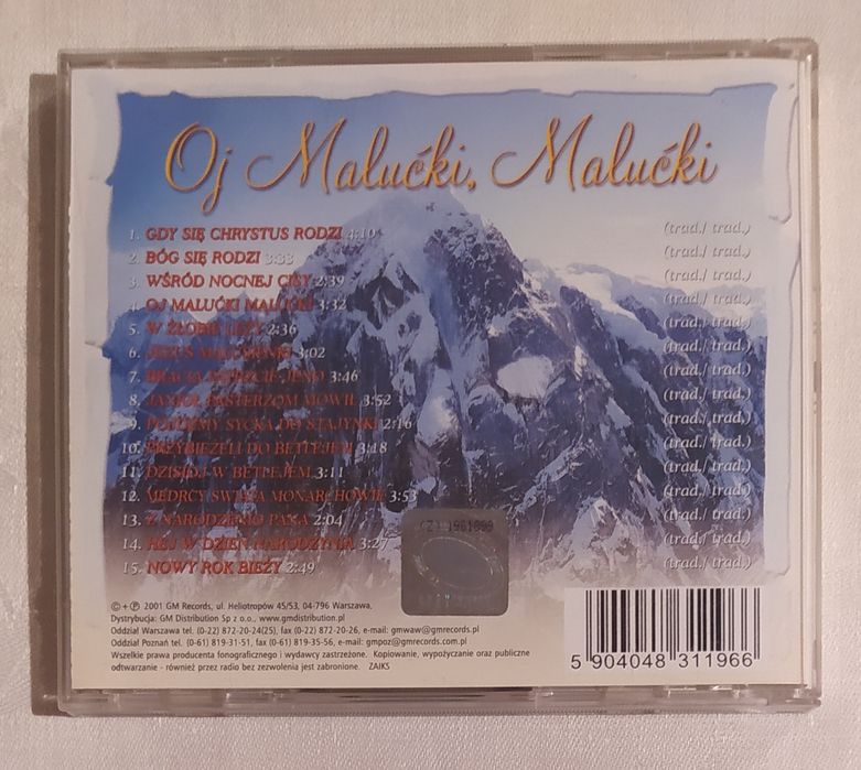 Płyty CD - Kolędy / Krawczyk Rynkowski Dąbkowska