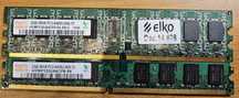 Оперативна пам'ять ОЗП RAM DDR2 PC2-6400 2×2GB