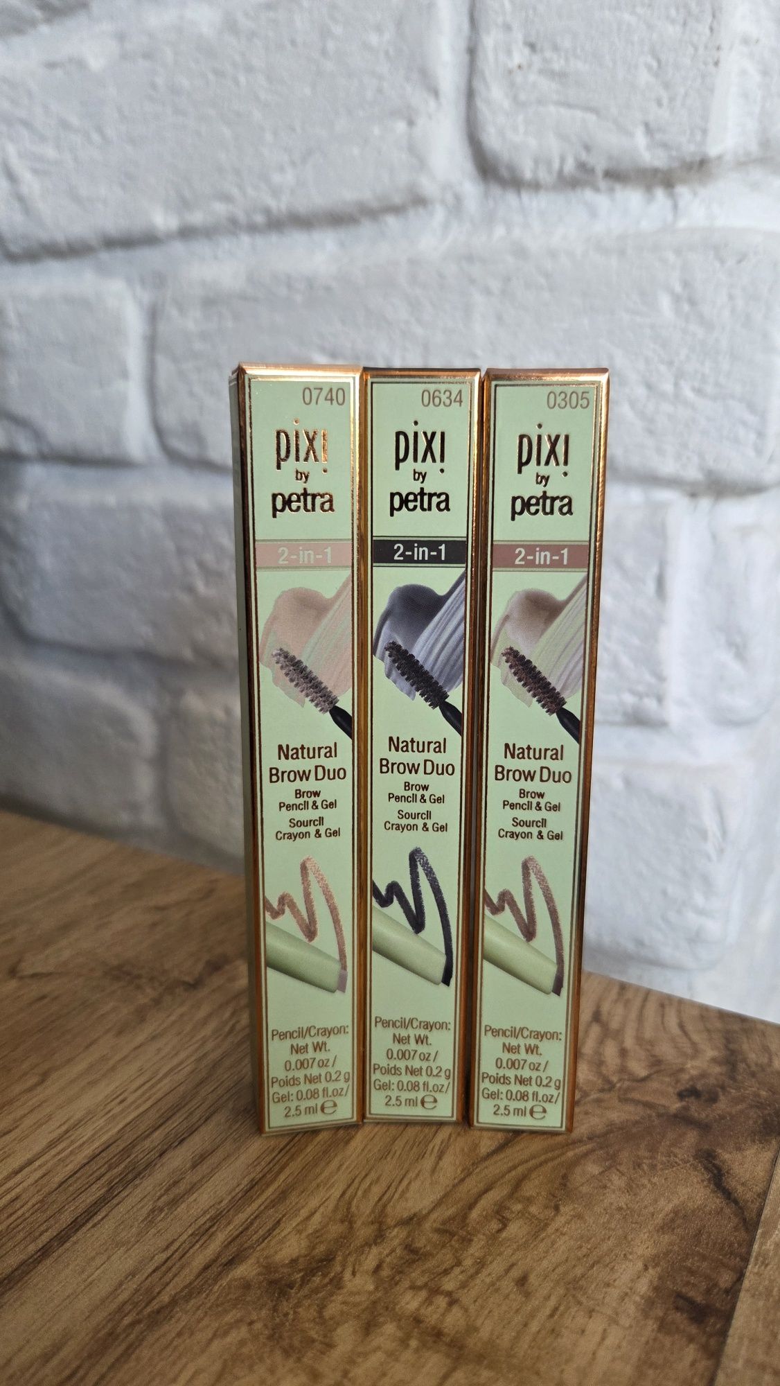kredka do brwi Natural Brow Duo Pixi