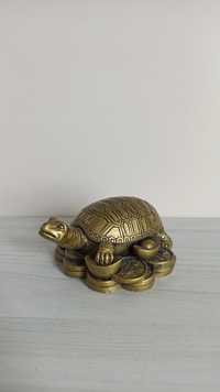 Китайская денежная черепаха статуэтка магнит денег черепашка