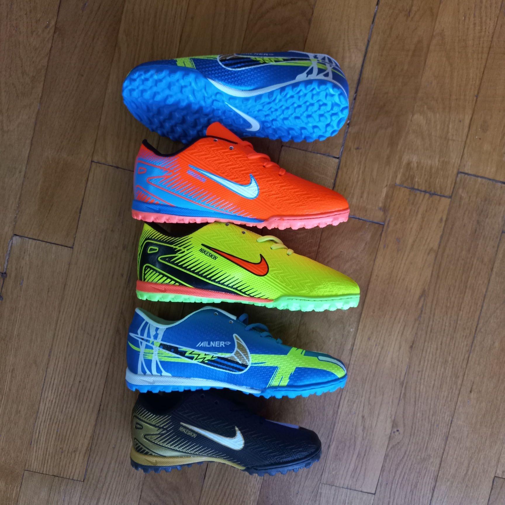 Бампи сороконіжки Nike синтетика дитячі
