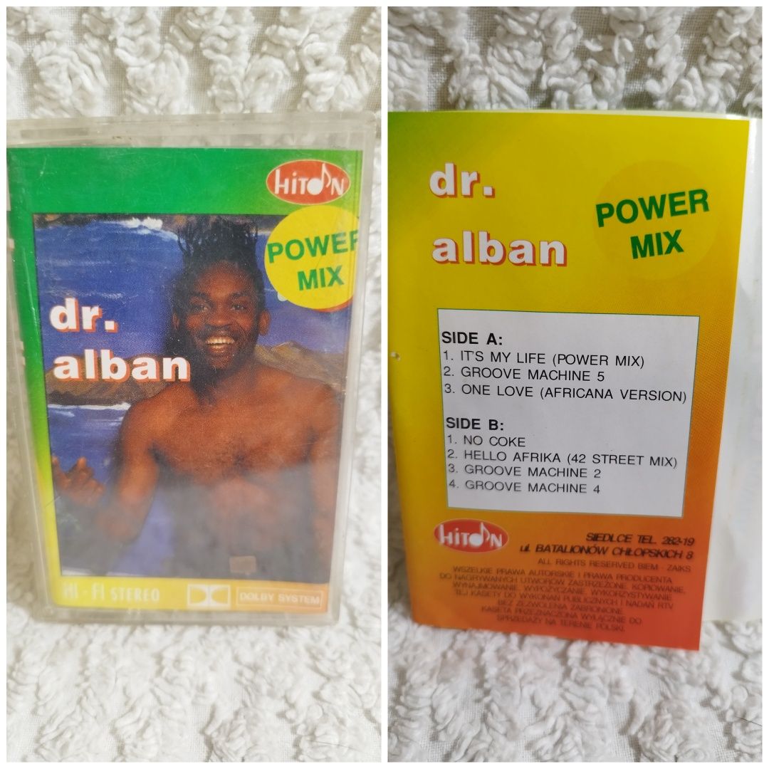 Kaseta magnetofonowa "DR. ALBAN" / 2 albumy