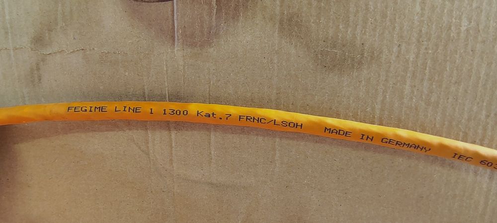 Kabel skrętka Kat. 7 ekranowany UTP  100m