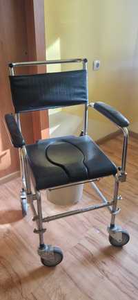 Wózek inwalidzki  toaleta