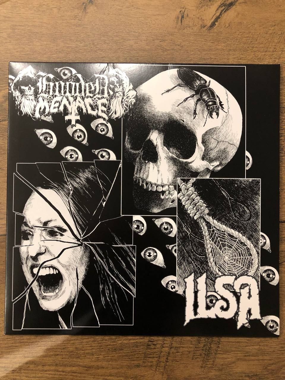 Hooded Menace 3 LP + 1 7''