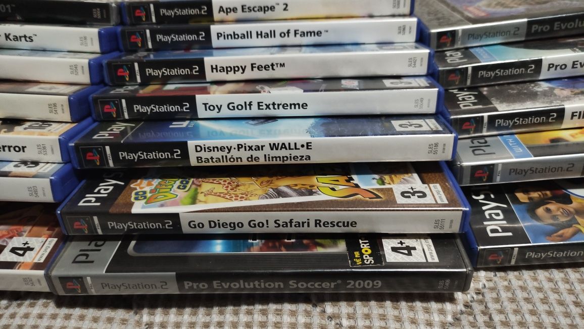 Conjunto de 28 jogos para Sony PlayStation 2 PS2