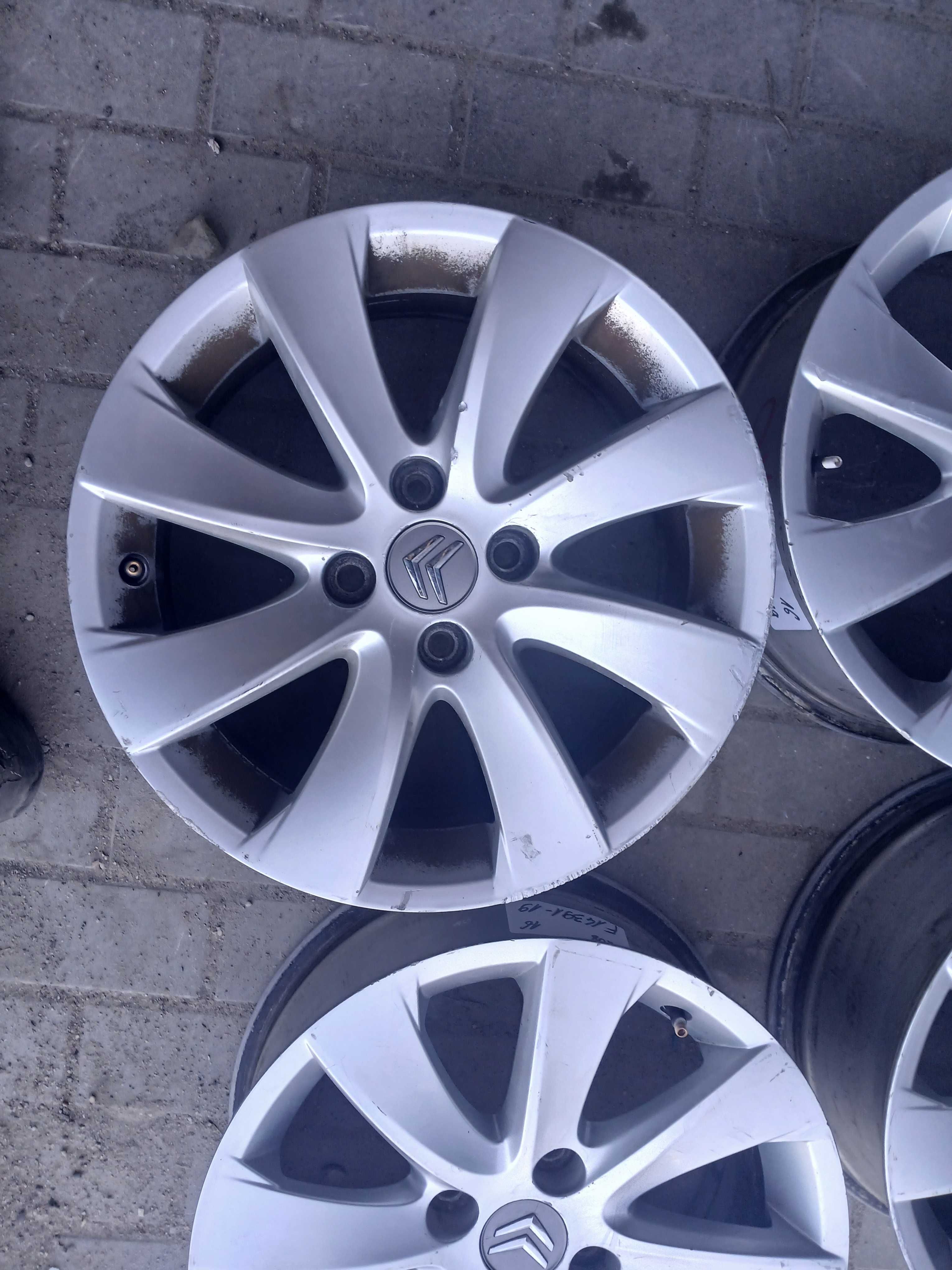 4x felgi 16 4x108 Citroen C3 C4 Berlingo Picasso C-Elysee Peugeot