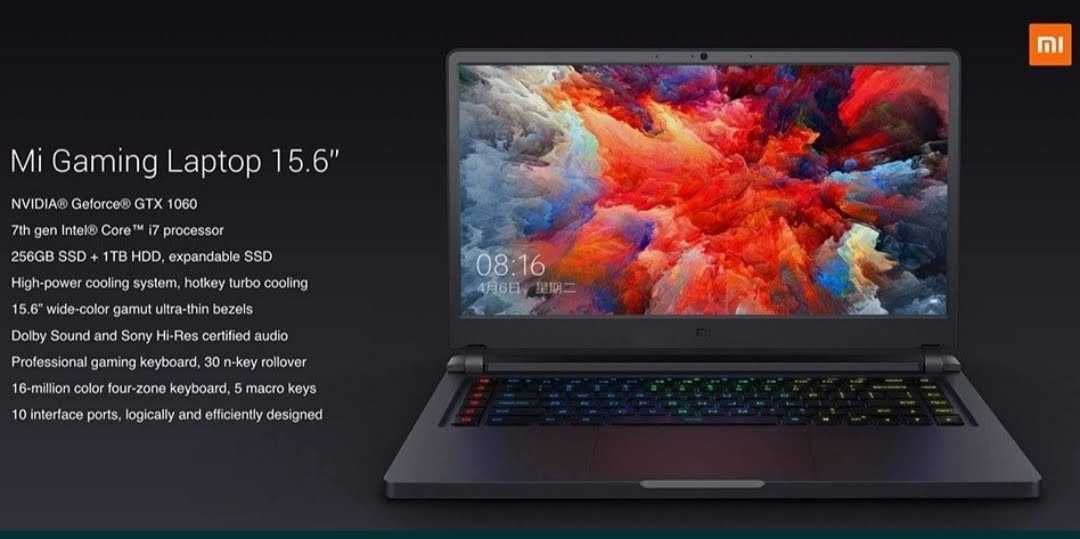 Computador portátil Xiaomi Mi Gaming TM1801