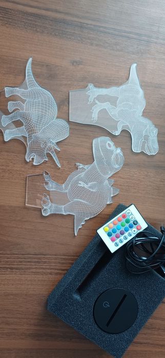 Lampka nocna dinozaur