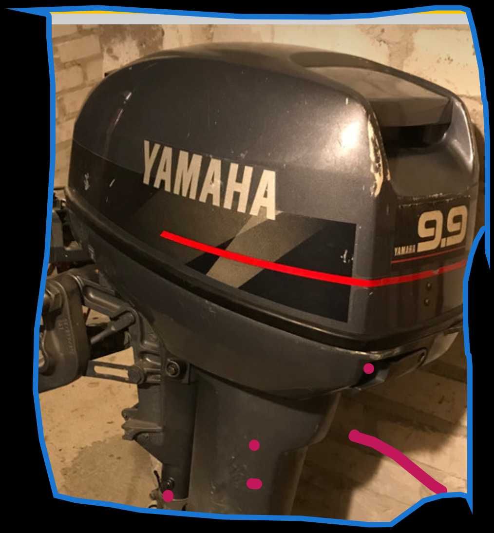 Wałek spodzina silnik zaburtowy Yamaha 9,9 km 90r